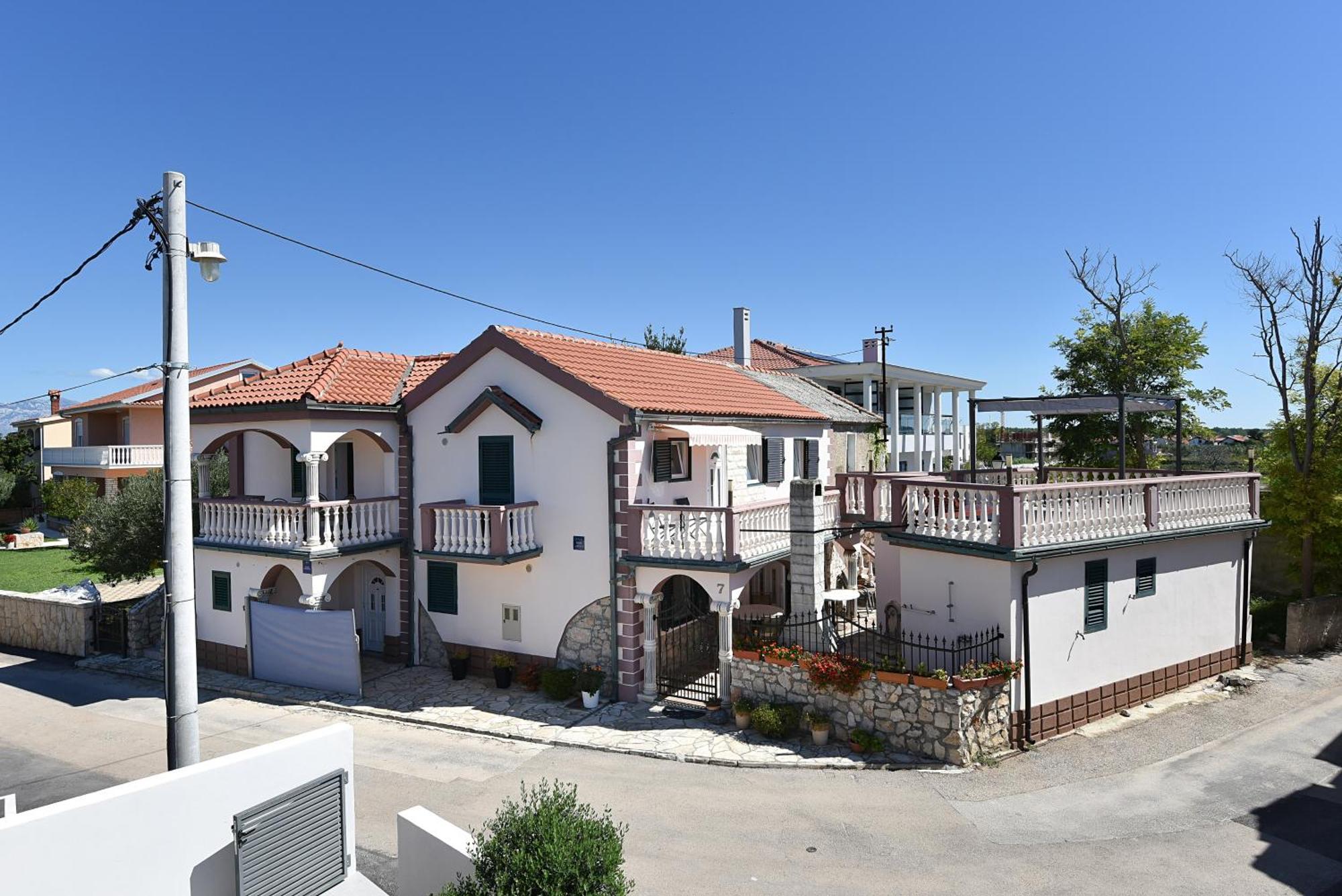 Apartments Liljana Privlaka Exterior foto